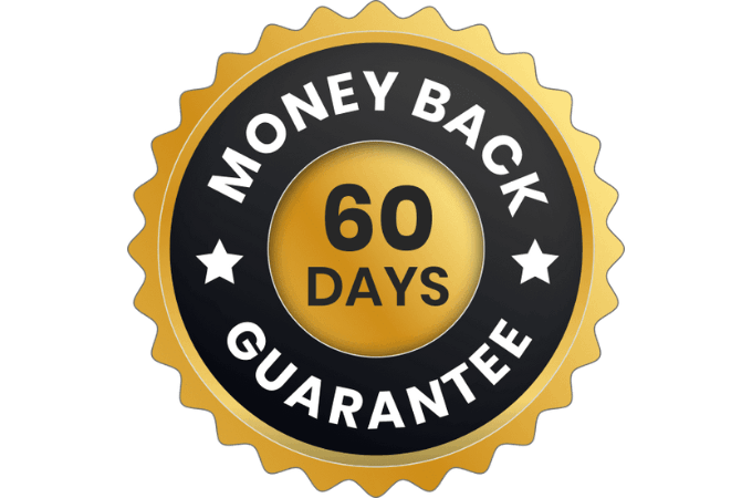 60-day money-back guarantee for GlucoFreeze™ supplement